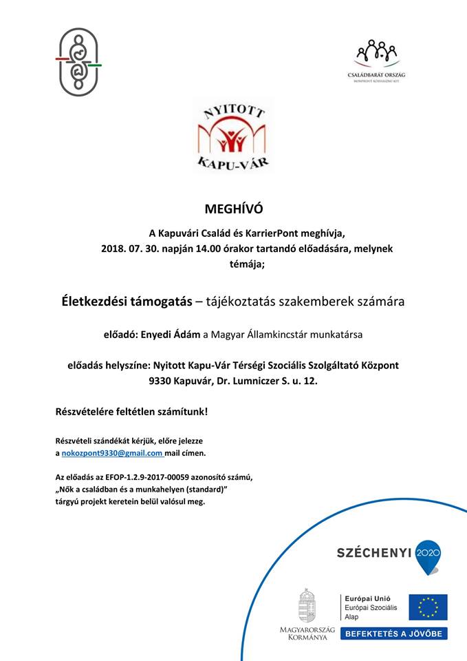 2018 07 30 Eletkezdesi